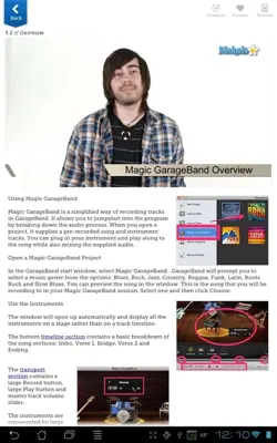 Learn GarageBand in 30 Days android App screenshot 4